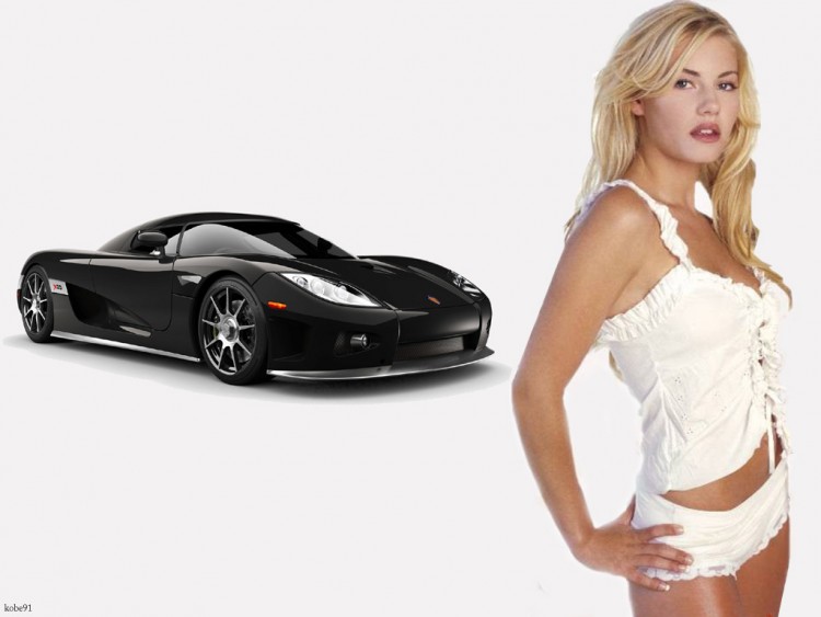 Wallpapers Celebrities Women Elisha Cuthbert Elisha & Koenigsegg