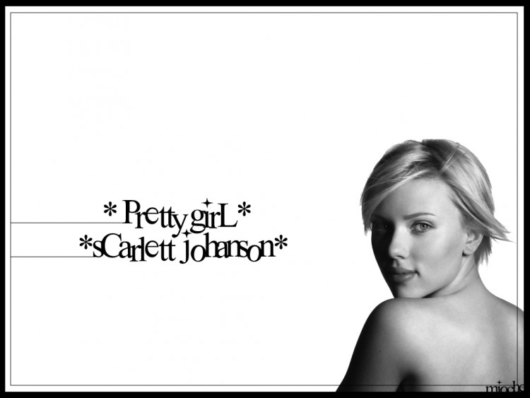 Wallpapers Celebrities Women Scarlett Johansson Pretty Girl!