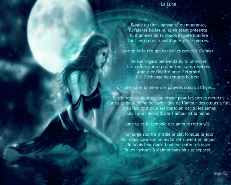 Wallpapers Digital Art Dreams la lune