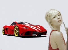 Wallpapers Celebrities Women Elisha & Proto Ferrari