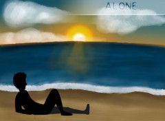 Wallpapers Digital Art Alone