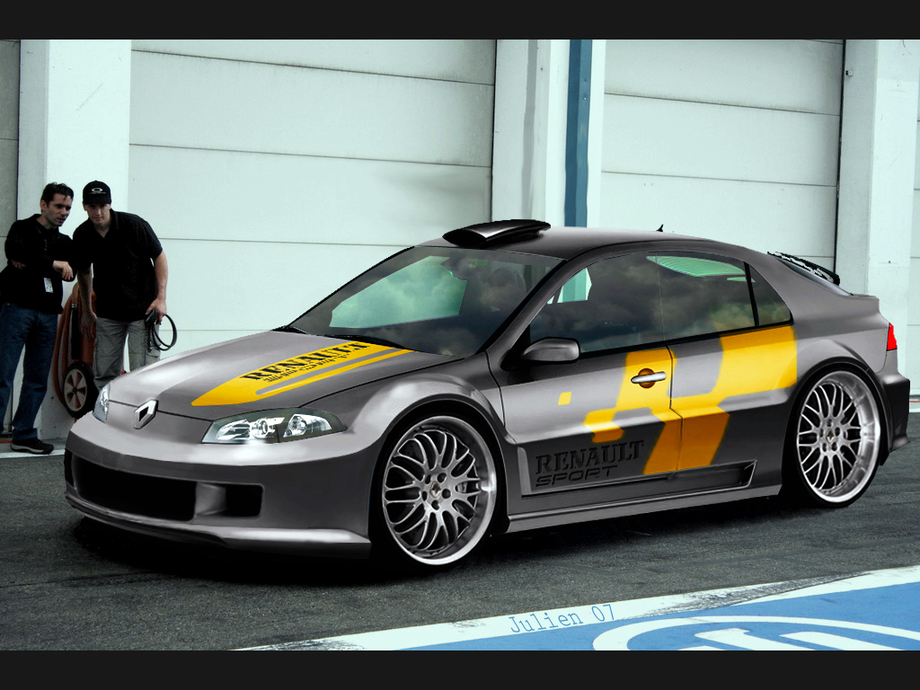 Wallpapers Cars Renault Laguna Large circus