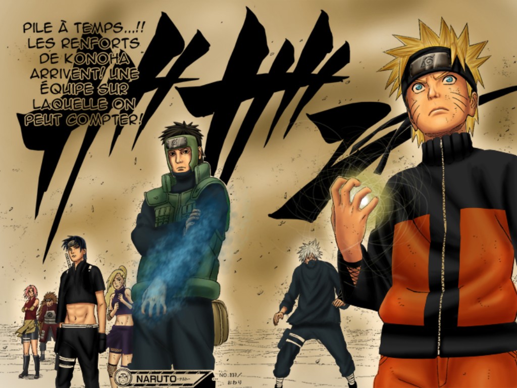 Wallpapers Manga Naruto Les renforts