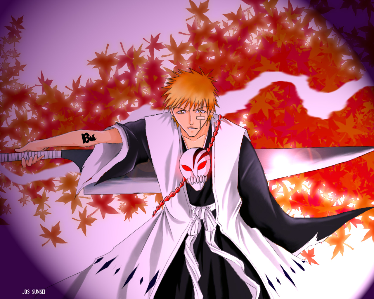 Fonds d'cran Manga Bleach ichigo