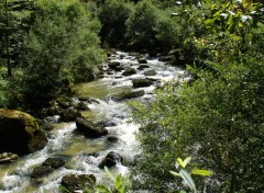 Fonds d'cran Nature Cascade du Flumen  ST.CLAUDE(Jura)