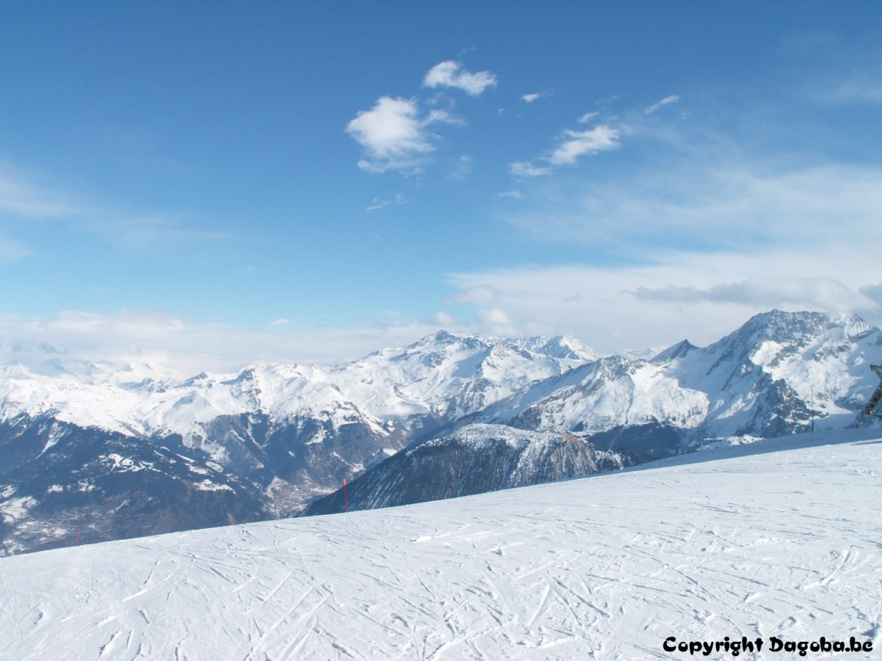 Fonds d'cran Nature Montagnes Courchevel