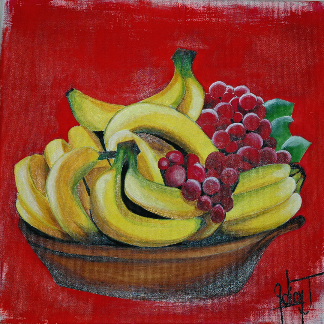 Wallpapers Art - Painting Still-Life bananes