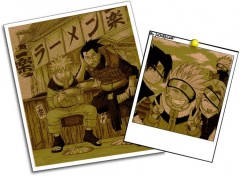 Fonds d'cran Manga Naruto/Iruka/Sakura/Sasuke