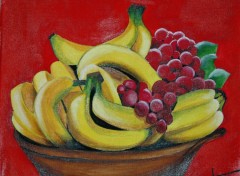 Fonds d'cran Art - Peinture bananes