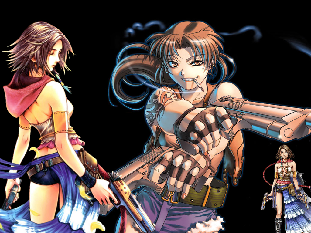 Wallpapers Manga Black Lagoon Levy & Yuna