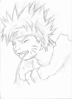 Wallpapers Art - Pencil Manga - Naruto Naruto