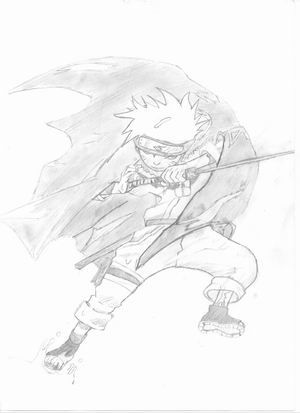 Wallpapers Art - Pencil Manga - Naruto Naruto encore,il revient de loin