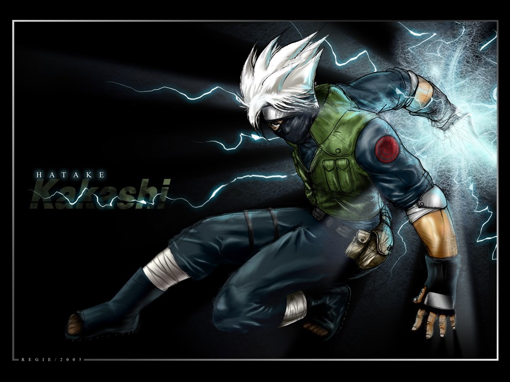 Fonds d'cran Manga Naruto Kakashi Hatake