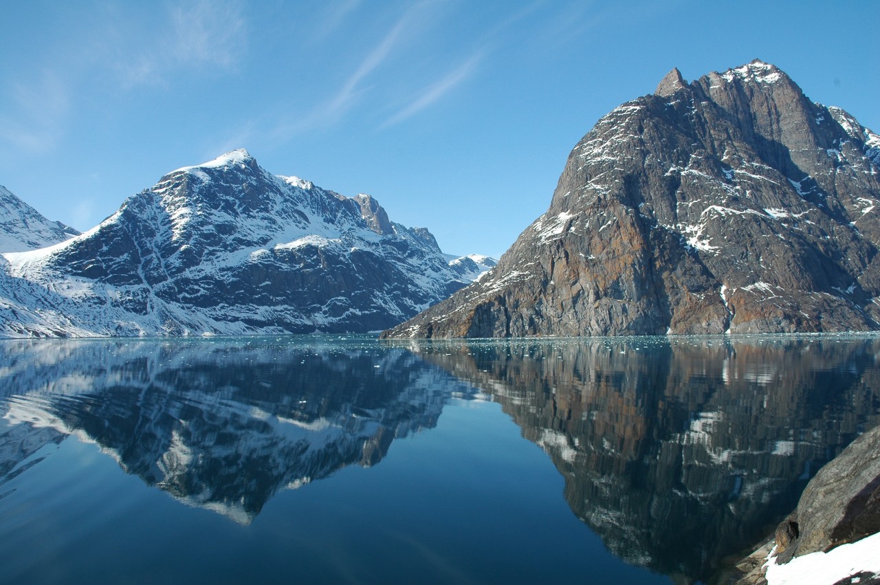 Wallpapers Nature Water - Reflection lac groenland