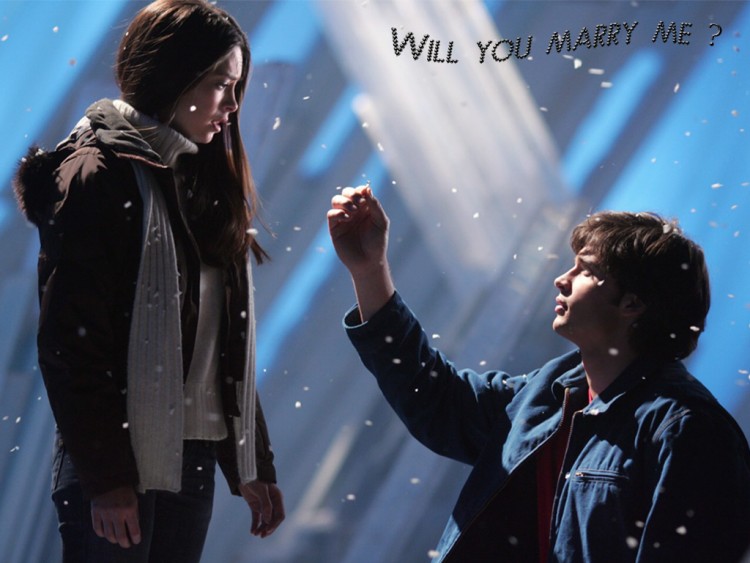 Wallpapers TV Soaps Smallville The proposal