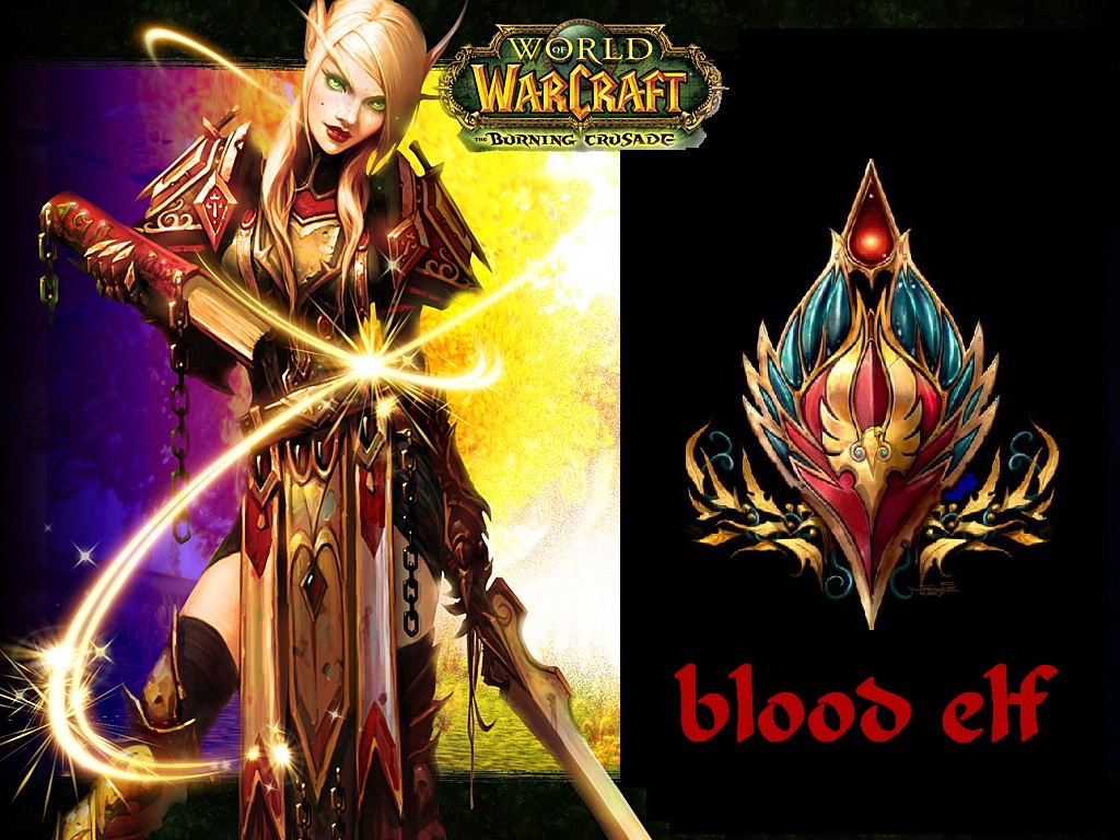 Wallpapers Video Games World of Warcraft : The Burning Crusade clan des blood elves