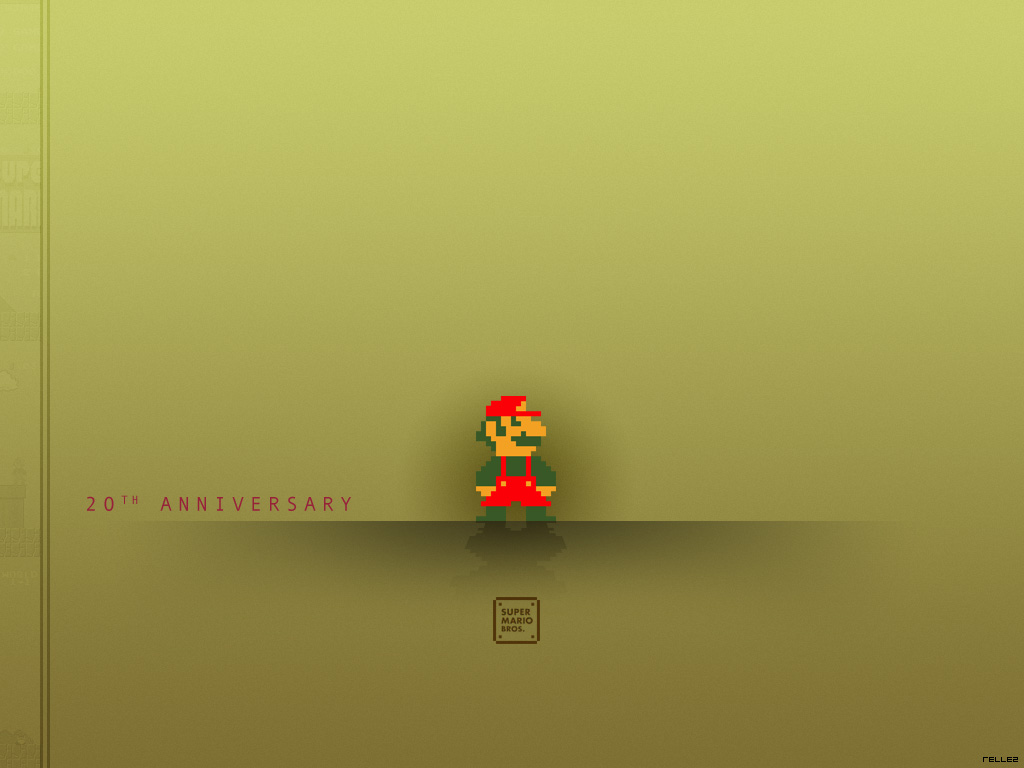 Fonds d'cran Jeux Vido Mario Mario 20th anniversary