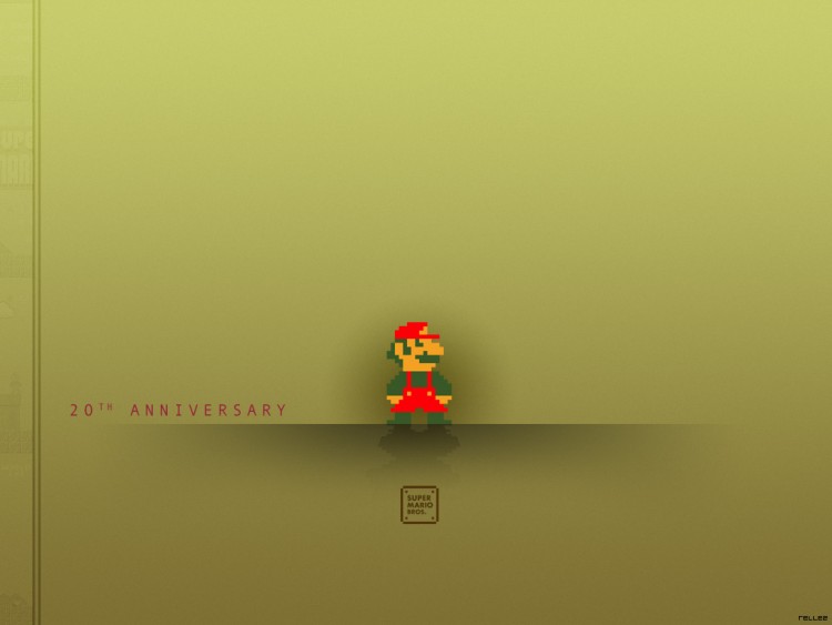 Fonds d'cran Jeux Vido Mario Mario 20th anniversary