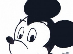 Wallpapers Art - Pencil mickey