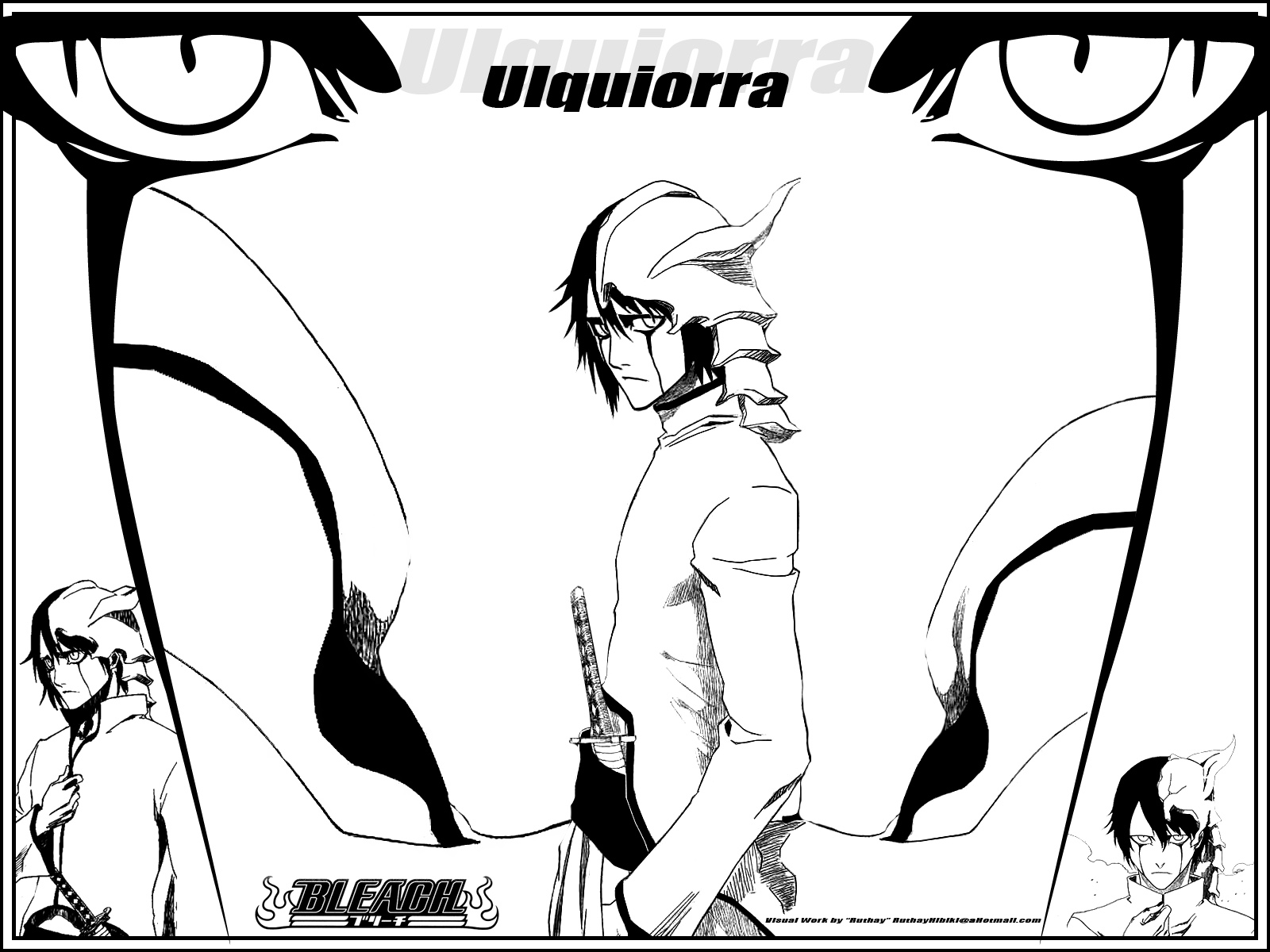 Fonds d'cran Manga Bleach Ruthay Bleach Ulquiorra 01