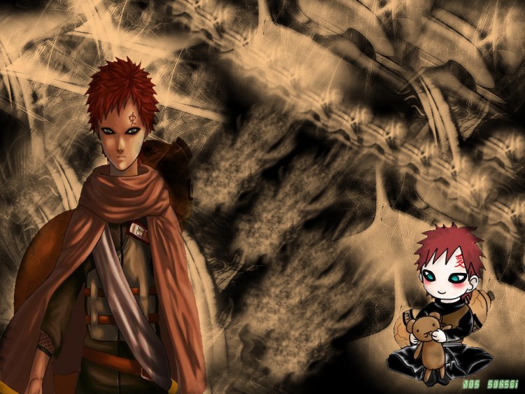 Fonds d'cran Manga Naruto gaara