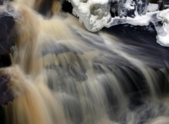 Fonds d'cran Nature Rivire et glace.