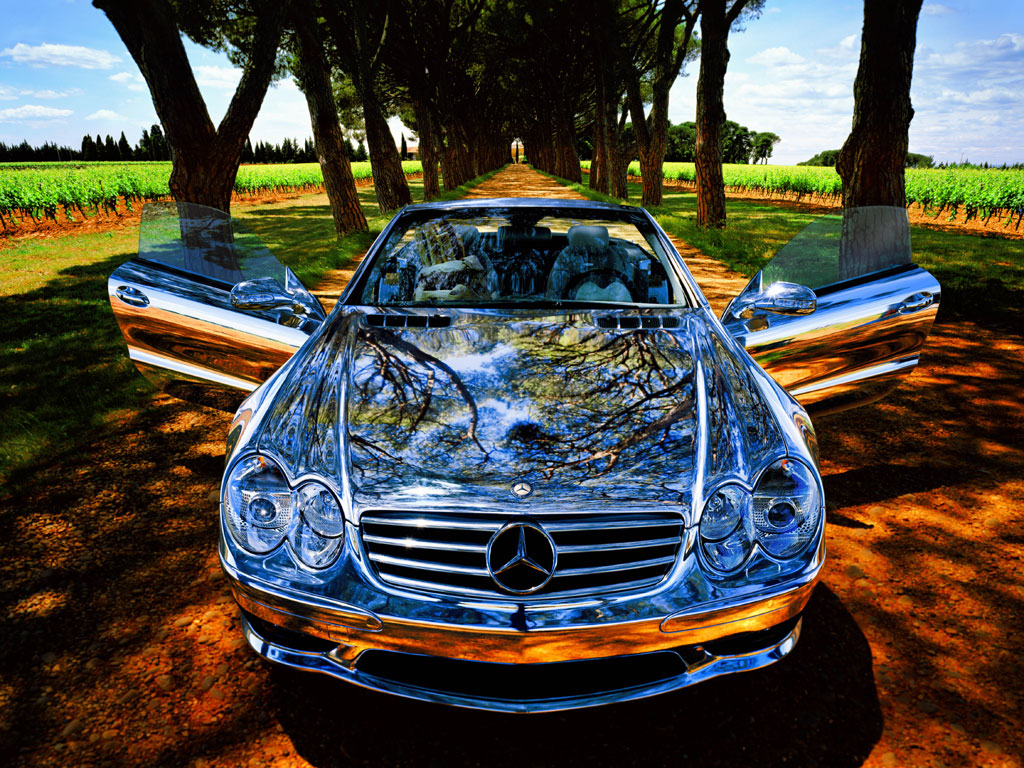 Wallpapers Cars Mercedes Mecedes chrom