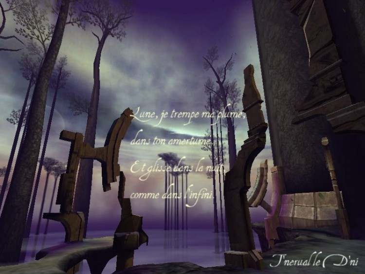 Wallpapers Digital Art Poetry - Texts Lune