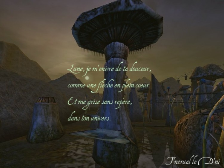 Wallpapers Digital Art Poetry - Texts Lune