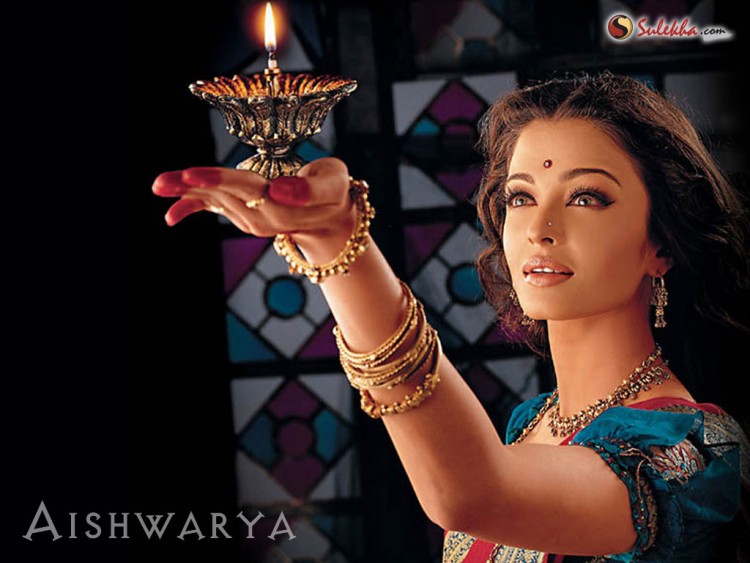 Fonds d'cran Clbrits Femme Aishwarya Rai Aiswarya Rai dans devdas