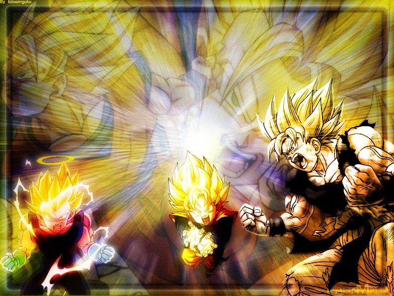 Fonds d'cran Manga Dragon Ball Z Dbz power!!!!