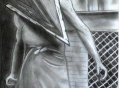 Wallpapers Art - Pencil Pyramid Head de Silent Hill