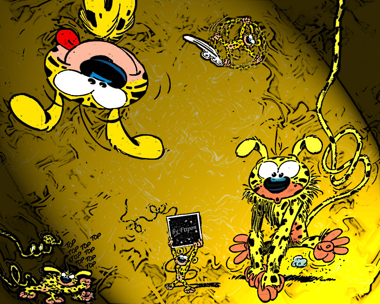 Fonds d'cran Dessins Anims Marsupilami 