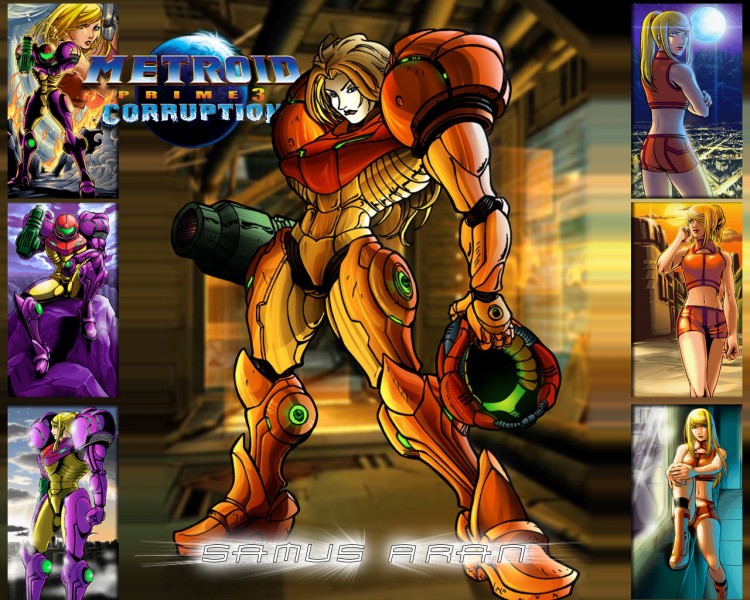 Fonds d'cran Jeux Vido Metroid Prime 3 Corruption Samus Aran