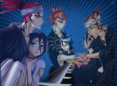 Fonds d'cran Manga Renji et Rukia