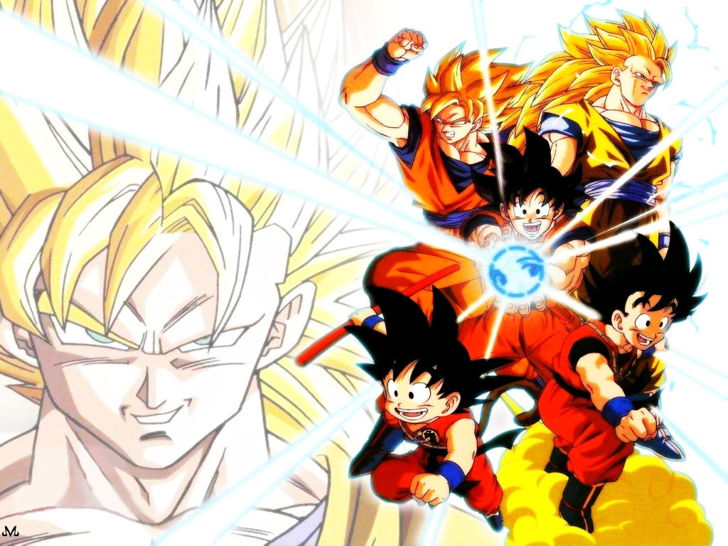 Fonds d'cran Manga Dragon Ball Z Sangoku