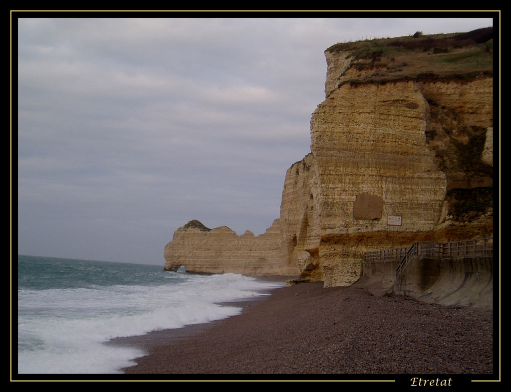 Fonds d'cran Voyages : Europe France > Normandie Etretat