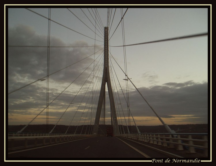 Fonds d'cran Voyages : Europe France > Normandie Pont de Normandie