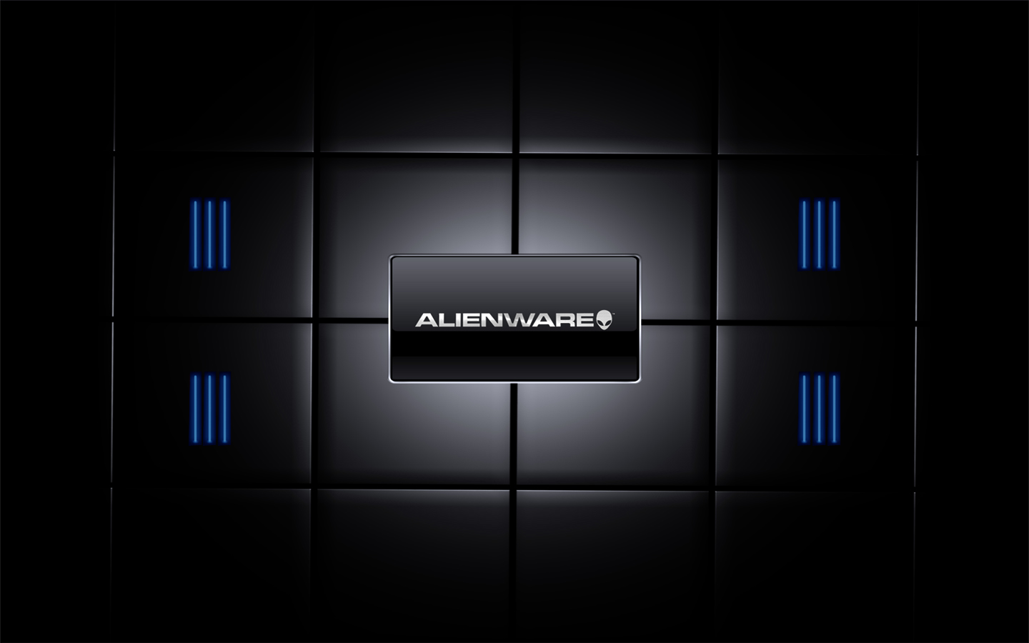 Fonds d'cran Informatique Alienware Blue alienware