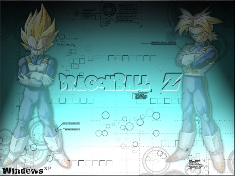 Wallpapers Manga Dragon Ball Z pere et fils