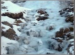 Fonds d'cran Nature Rivire de glace