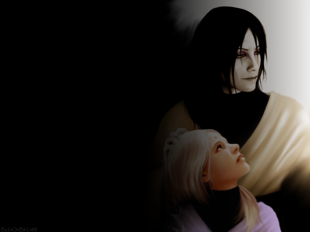 Wallpapers Manga Naruto Kimimaro et Orochimaru