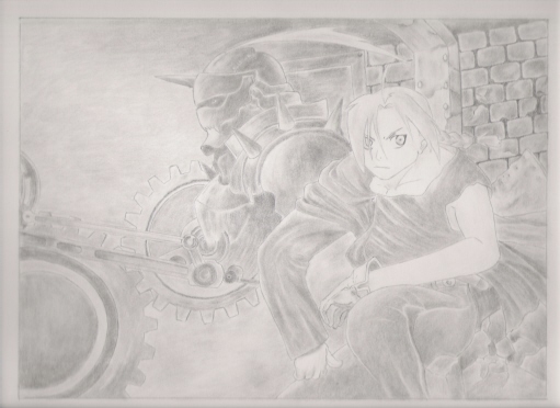 Wallpapers Art - Pencil Manga - Fullmetal Alchemist 