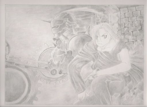 Wallpapers Art - Pencil Manga - Fullmetal Alchemist Wallpaper N163234