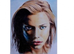 Fonds d'cran Art - Crayon kristanna loken