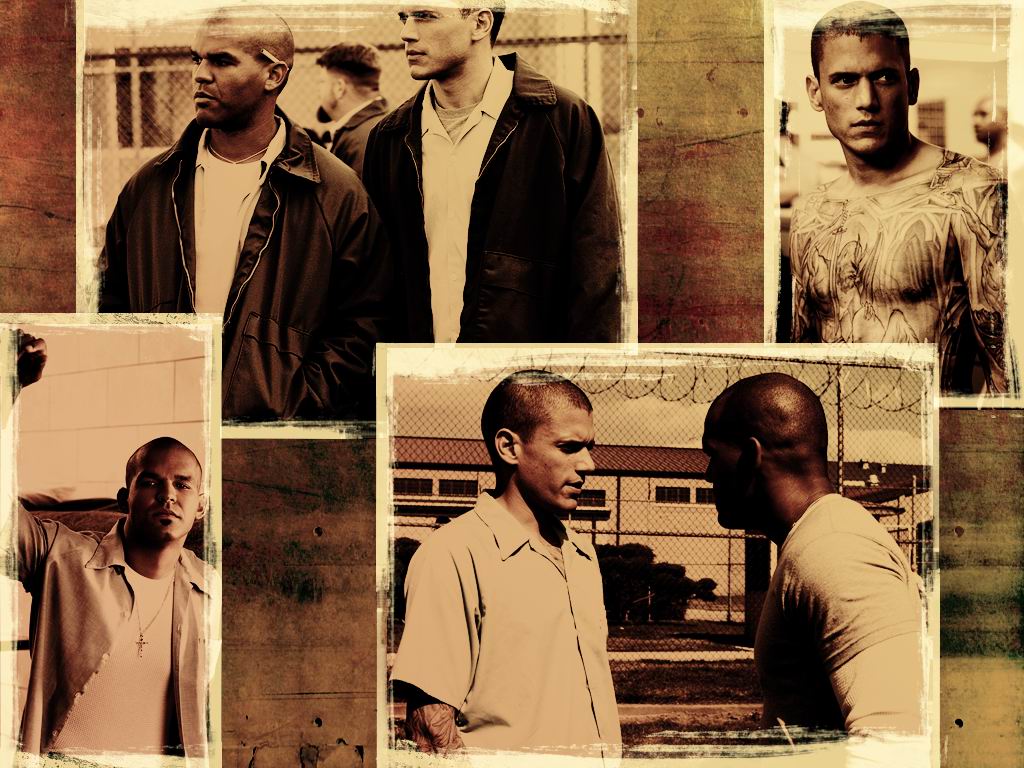 Wallpapers TV Soaps Prison Break Michael et Sucre