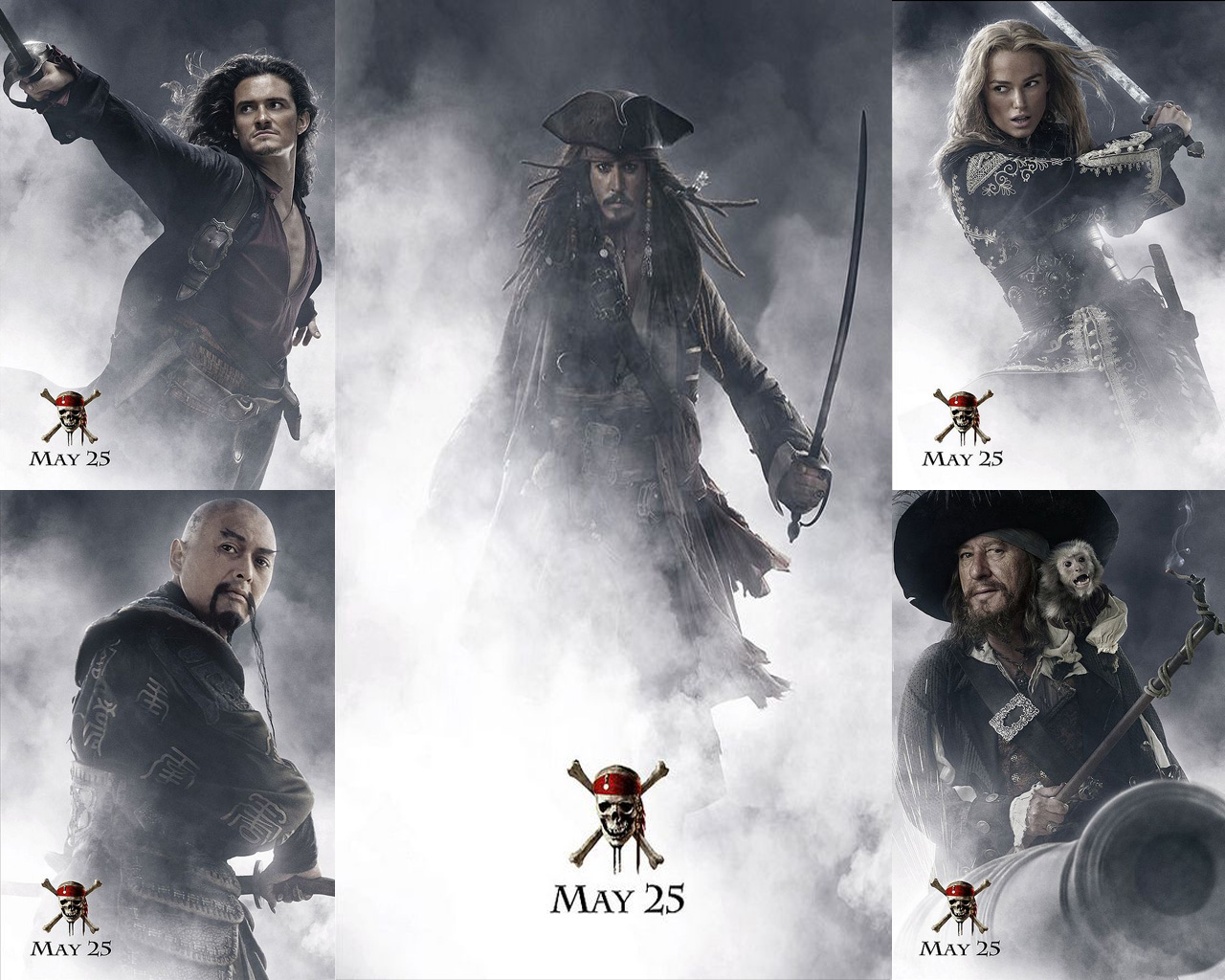 Wallpapers Movies Pirates of the Caribbean 3 - At World's End Montage