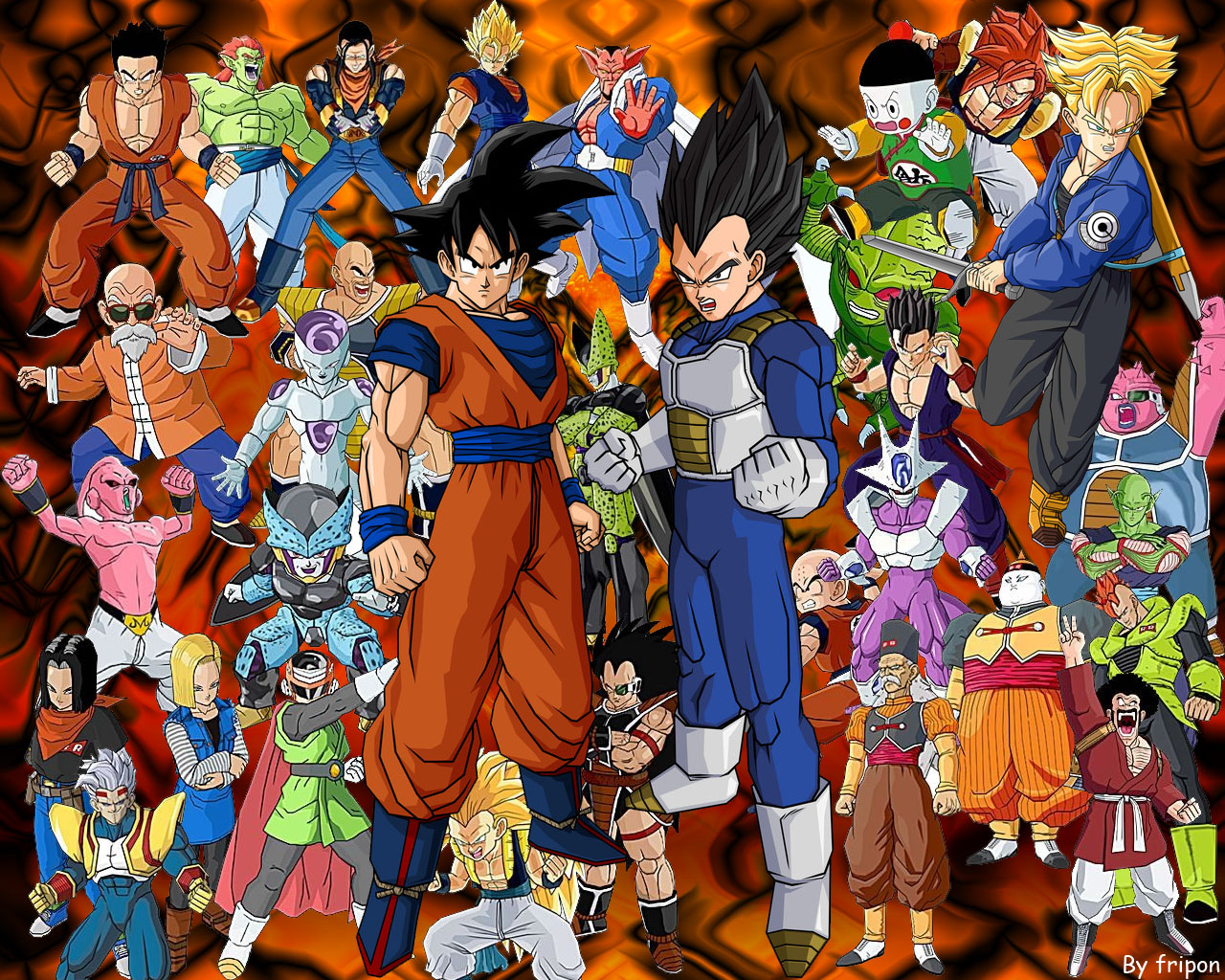 Fonds d'cran Manga Dragon Ball Z 