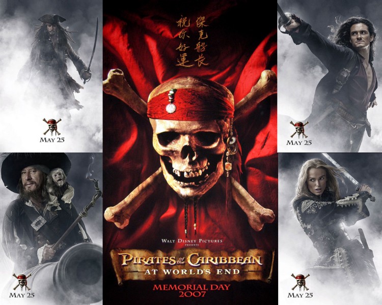 Wallpapers Movies Pirates of the Caribbean 3 - At World's End Montage