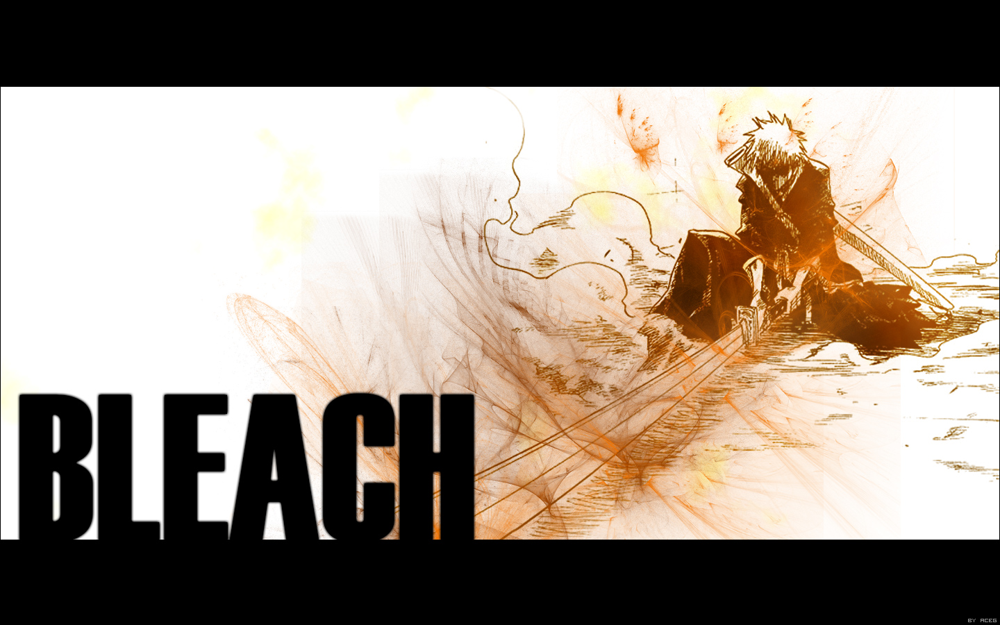 Fonds d'cran Manga Bleach Ichigo